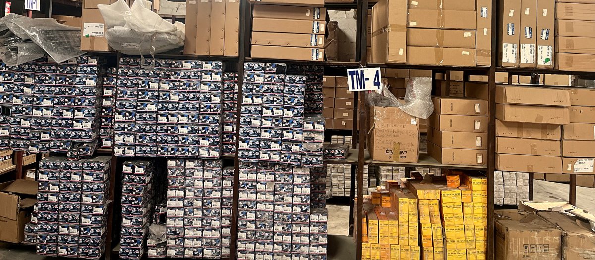 Inventario de repuestos de Vermillion Auto Parts en Santo Domingo