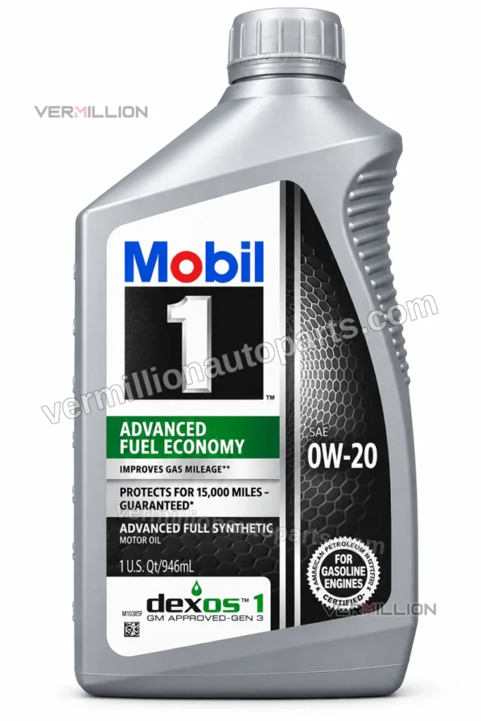 Lubricante Mobil 1 Advanced Fuel Economy sintético 0W-20